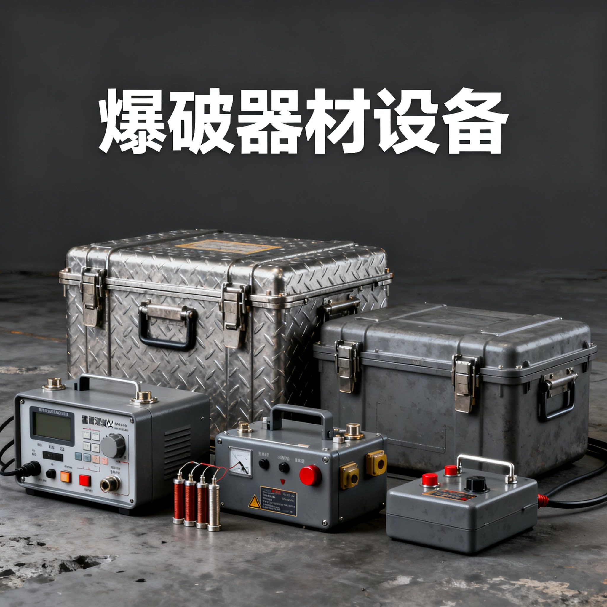 红毛镇爆破工程师的“兵器库”：常用器材一册通